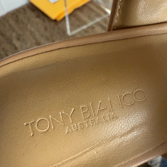 Tony Bianco, Tan 8.5cm Heels - Picture 5 of 6